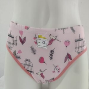 Calcinha G Estampada Rosa