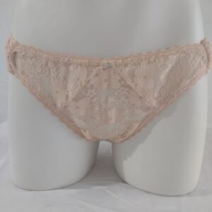 Calcinha de renda rose tam. G