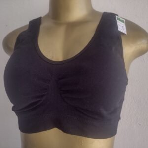 Top tam. G cor preta com bojo